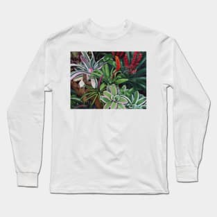 Bromeliad Xmas Card Long Sleeve T-Shirt